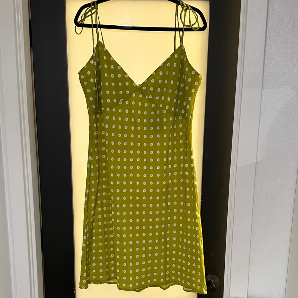 Levi's Green Floral Dress